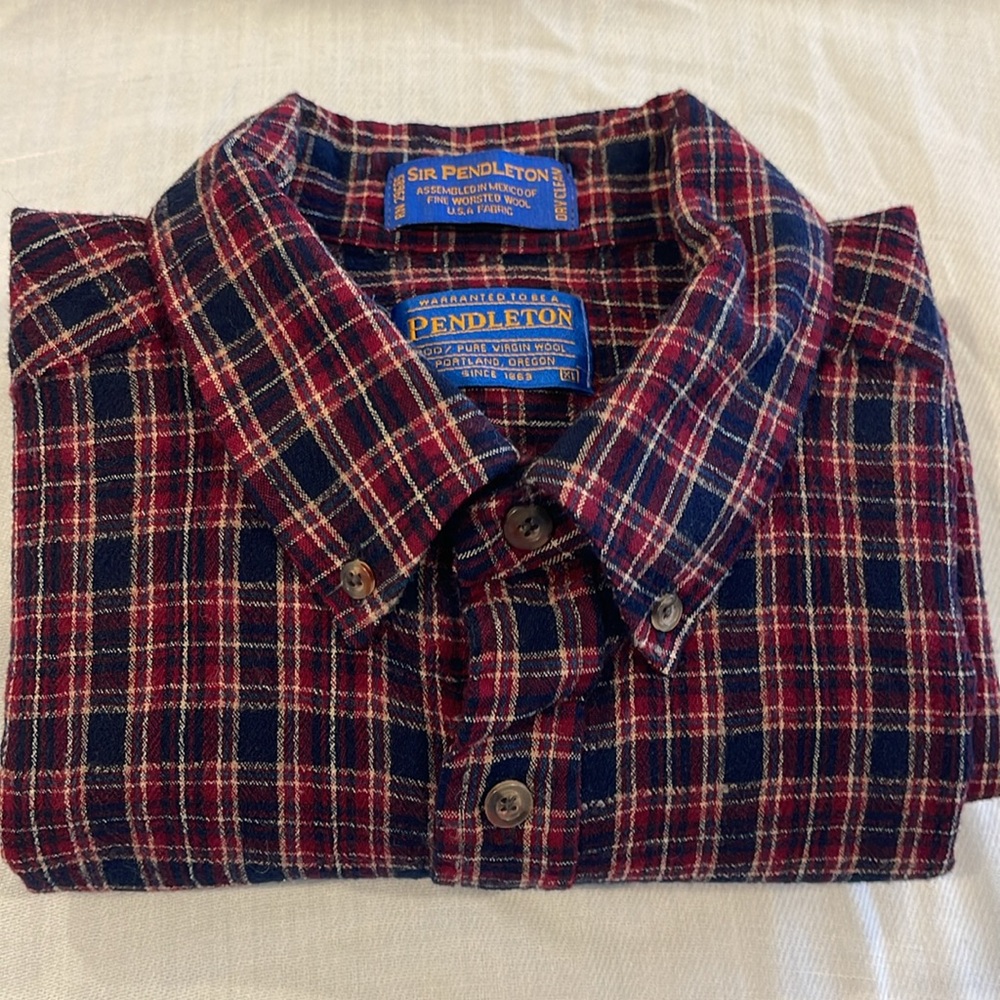 B0301 Pendleton "Sir Pendleton" Rn29685 Size Xl -… - image 7
